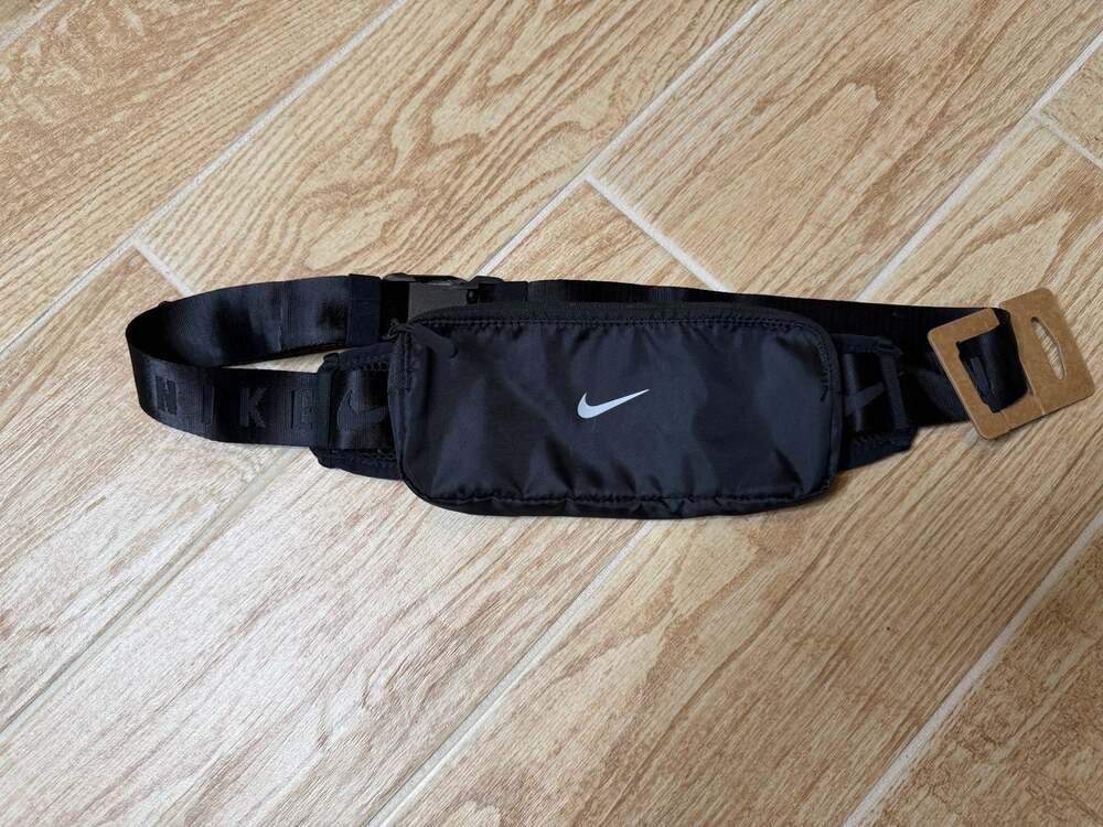 Nike Challenger Waist Pack Black Running Belt Bag